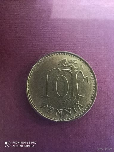 10 пенни 1970, Финляндия