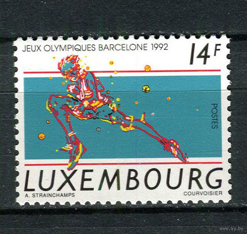 Люксембург - 1992 - Летние Олимпийские игры - [Mi. 1297] - полная серия - 1 марка. MNH.  (Лот 214AG)