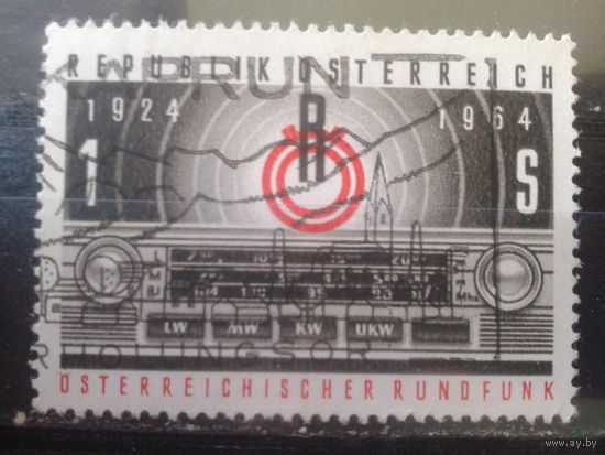 Австрия 1964 40 лет радио в Австрии