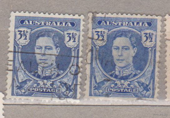 Известные личности Король Георг VI  Австралия 1942 год лот 12 Цена за 1-у марку на ваш выбор