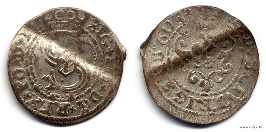 Шеляг 1605, Сигизмунд III Ваза, Рига