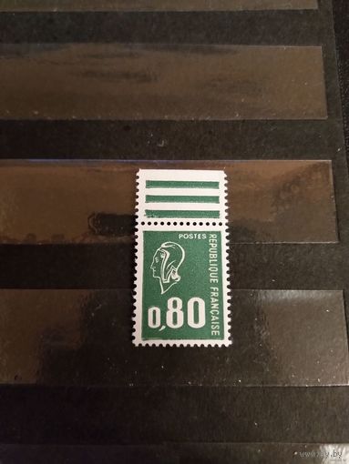 1976 Франция Марианна флюорисцентная бумага и защита чистая клей MNH** (1-7)