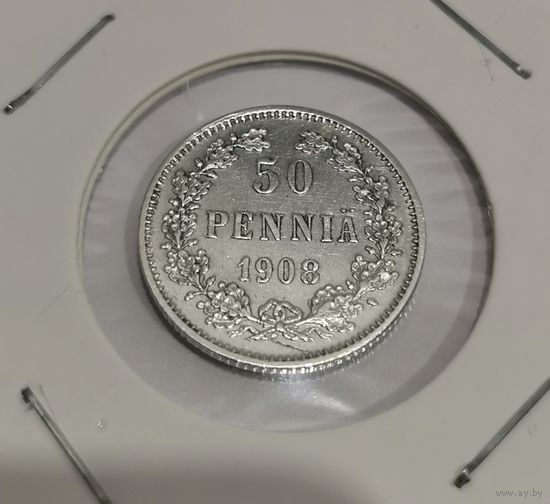 66. 50 пенни 1908 г.