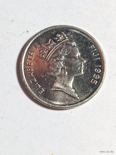 Фиджи 5 центов 1995 года