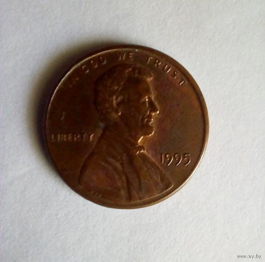 1 цент США 1995 г