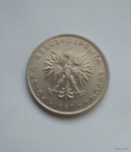 Польша 20 злотых 1987 г