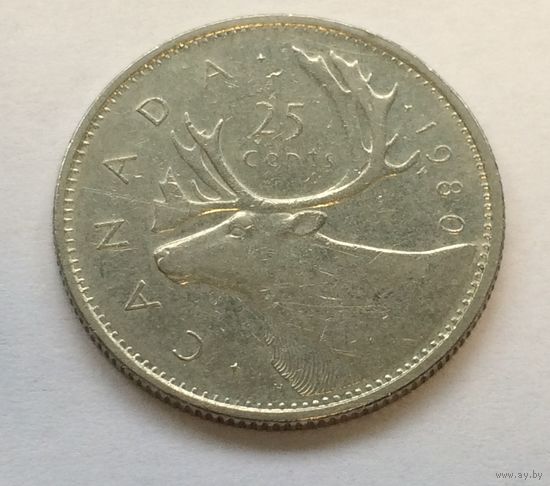 25 центов 1980
