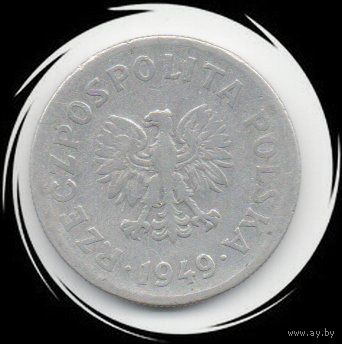 Польша. 50 грошей  1949