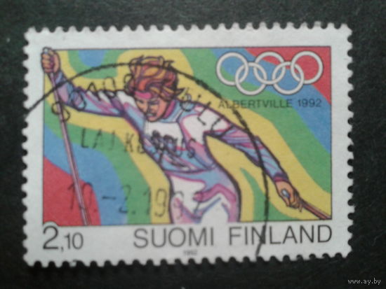Финляндия 1992 Олимпиада в Альбервилле