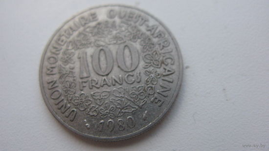 Западная Африка 100 франков 1980