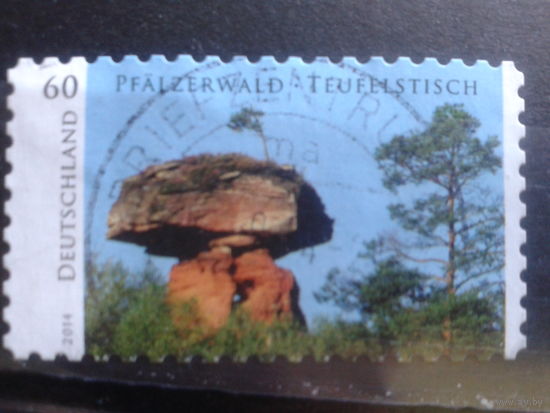 Германия 2014 Дьявольский лес в Пфальце Михель-1,2 евро гаш
