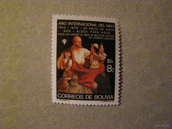 Боливия 1979 живопись Рождество религия **