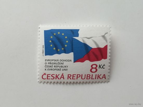 Чехия 1995. Чехия - Договор об ассоциации с ЕС. Полная серия