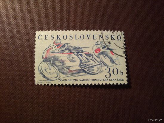Чехословакия 1961 г.Шоссейные гонки на мотоциклах ./43а/
