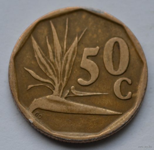 ЮАР, 50 центов 1993 г.