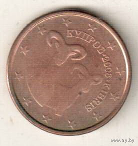 Кипр 5 евроцент 2008