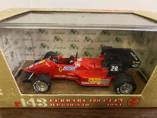 1/43 Ferrari 126C4 #28 Arnoux | Brumm
