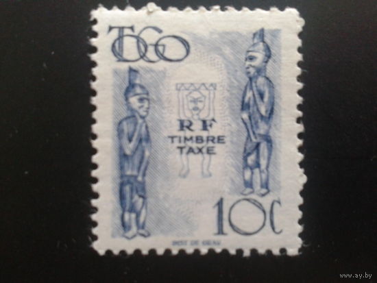Того фр. колония 1947 доплатная марка