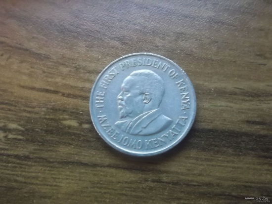 Кения 50 центов 1973