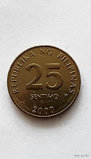 Филиппины 25 сентимо, 2000