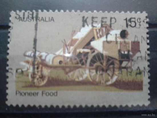 Австралия 1972 зерноуборочный комбайн
