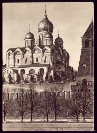 1956 год Москва Успенский собор Красивые окна