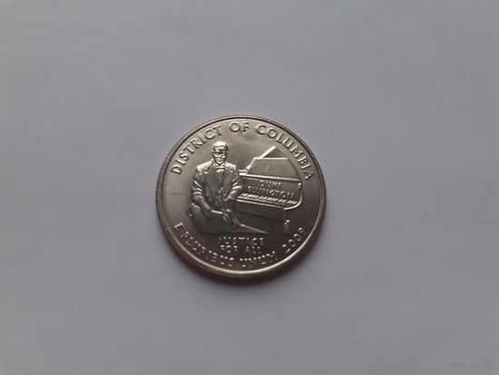 25 центов 2009 Округ Колумбия