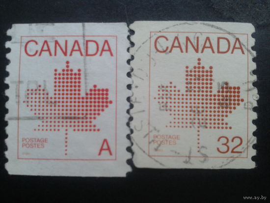 Канада 1981-3  стандарт, лист клена