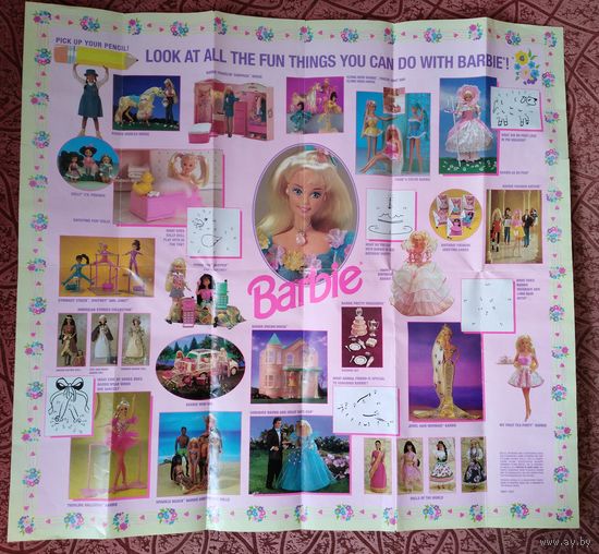 Буклет Барби Barbie 1995г.