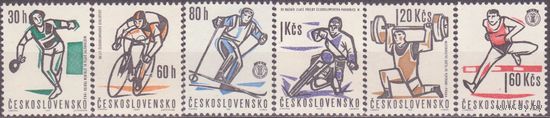 Чехословакия спорт 1963 MNH (СЛ2