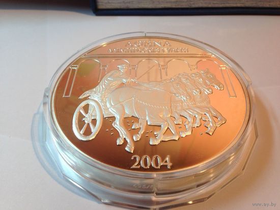 Олимпийские игры 2004 года. Афины 1000 рублей серебро.