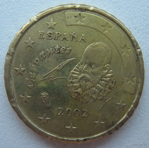 Испания 10 евроцентов 2002 г.