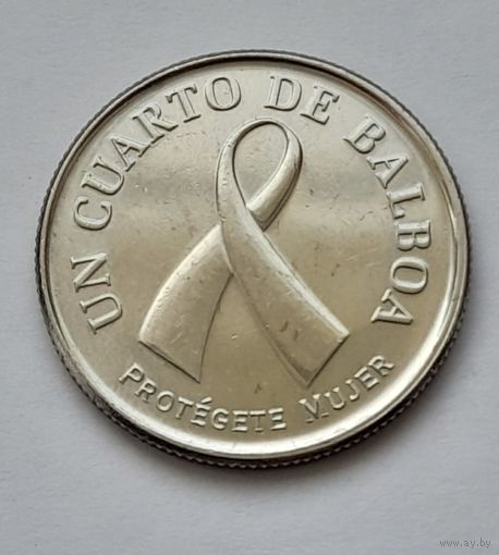 Панама 1/4 бальбоа 2008 года Розовая лента (осведомленность о раке молочной железы)