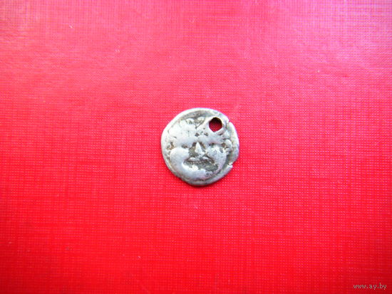Монета Греческий Неаполь. 5 век до н. э. Серебро.