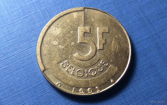 5 франков 1993 BELGIQUE. Бельгия.