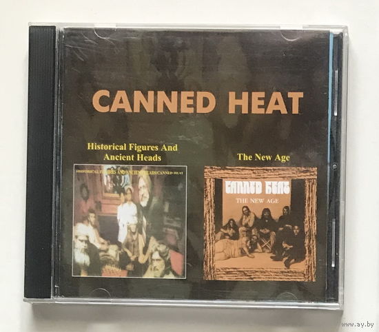 Audio CD, CANNED HEAT – HISTORICAL FIGURES AND ANCIENT HEADS / THE NEW AGE – 1972/1973