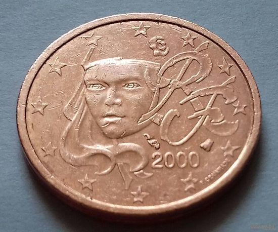 2 евроцента, Франция 2000 г.