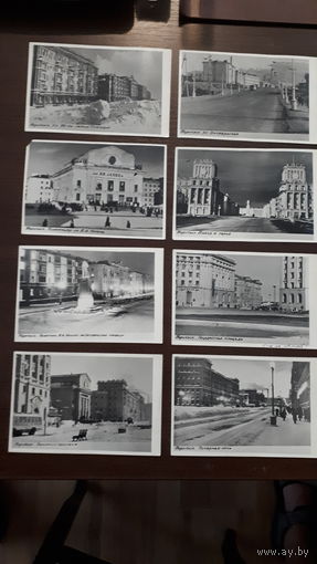 Набор фотооткрыток Норильск СССР 1950е года
