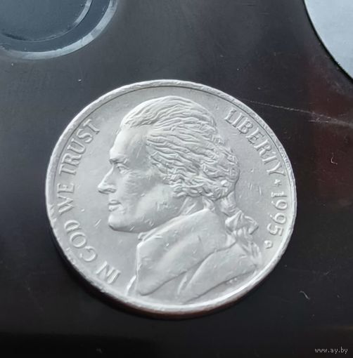5 центов 1995 D США
