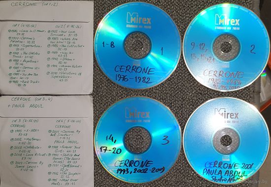 CD MP3 дискография CERRONE, Paula ABDUL - 4 CD