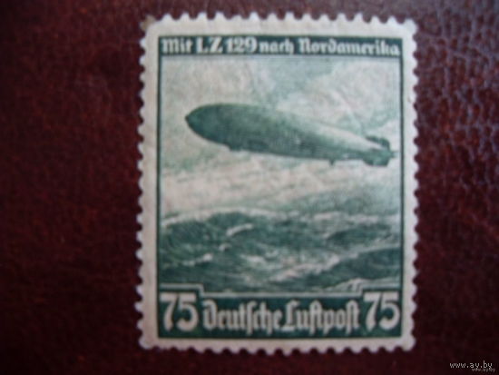 Торг! DR Mi.607 X Германия. Рейх. 1936 (Mi.26 euro) Цеппелин см. описание
