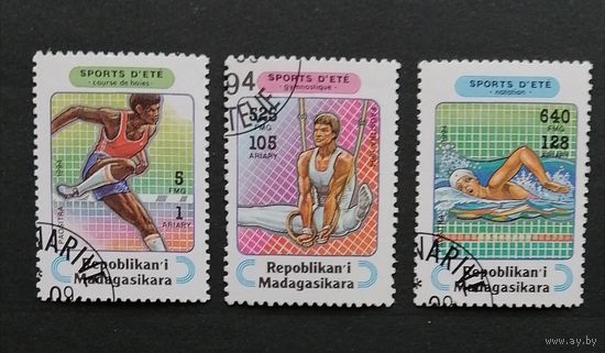 Мадагаскар /1994/ Спорт. 3 марки