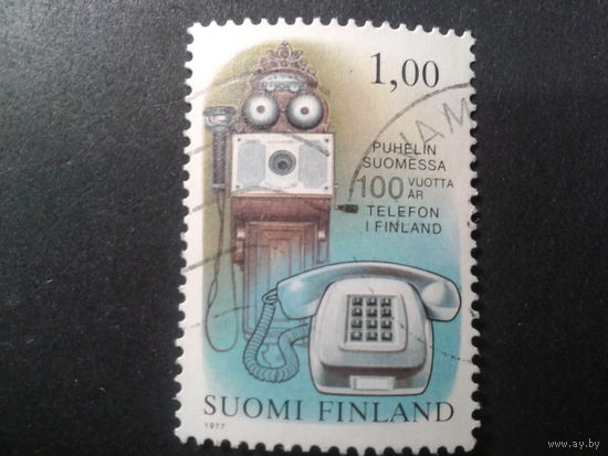 Финляндия 1977 телефон