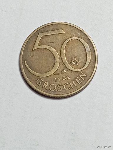 Австрия 50 грошей 1962 года .