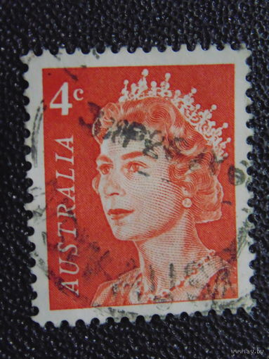 Австралия 1966 г. Королева Елизавета II.