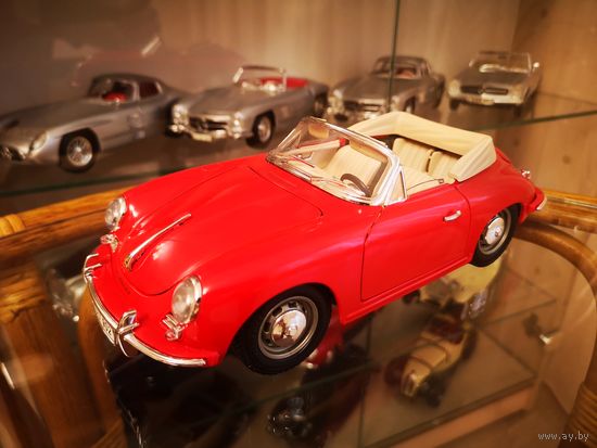 Модель 1:18 Porsche 356B Cabriolet 1961