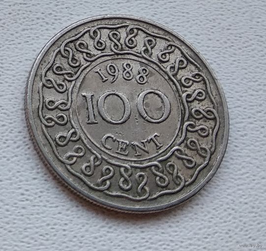 Суринам 100 центов, 1988 6-12-1