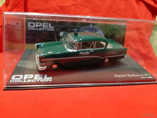 1/43 Opel Rekord P 1 (полиция ФРГ) 1957-1960 годы