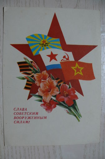Дергилев И., Слава советским вооруженным силам! 1980, подписана.