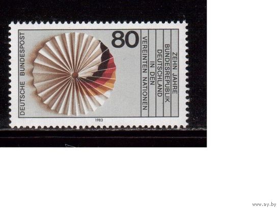 Германия(ФРГ)-1983,(Мих.1185), * , ООН